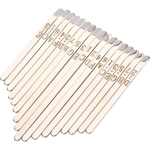 Musical Steel Keys for 17 Keys Kalimba African Mbira Thumb Finger Piano Percussion Instruments