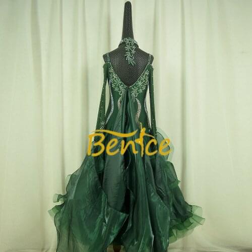 2019New Ballroom Dance Competition Dress Women Waltz Dress Standard Modern Dance Performance Costumes