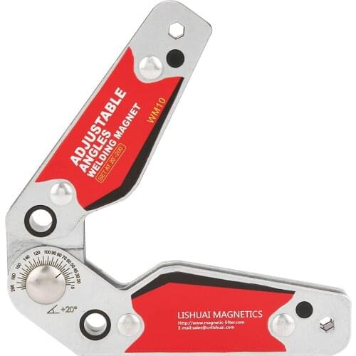 New Magnetic Welding Holder 20°-200° Adjustable Angles Welding Magnet Welding Fixer Magnetic Welding Bracket Tool Accessories