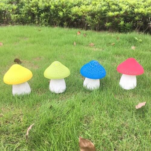 Solar Mushroom Stake Lights LED Outdoor Lawn Light Decorative Ground Plug Lamp Solar Lights For Garden Yard