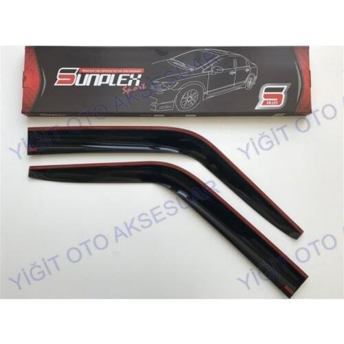 For MERCEDES SPRINTER Rain Wind Deflector 1998-2007 Sunshade Curtains Car Windshield Auto Accessory Universal Spilitter Mud Flap