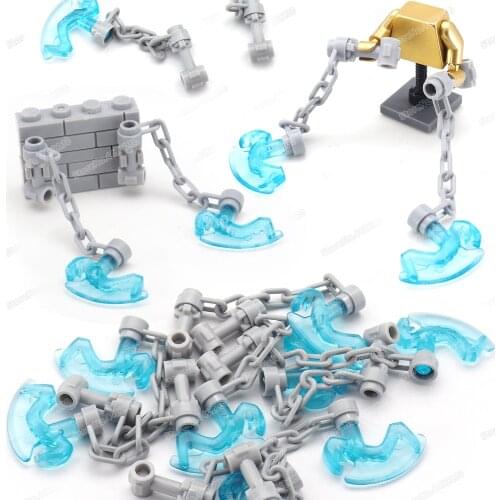 Warrior Flying Snake Sickle Weapons Building Block Moc Assassin Figures Fighting Equipment Model Child Christmas Gifts Boys Toys