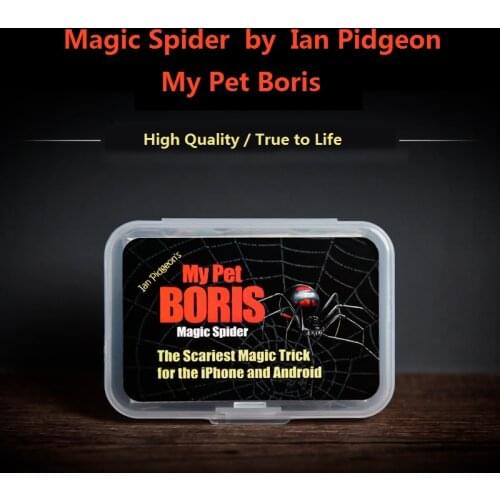 APP Magic Spider Pro (Gimmick and APP) Magic Tricks,Magia Profesional Escenario Accessories,Mentalism,Close-Up,Comedy,Magic Toys