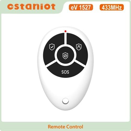 Ostaniot 4 Buttons Anti-Theft Smart Wireless Remote Control 433Mhz For Home Burglar Security Alarm System Support WIFI GSM 4G/2G