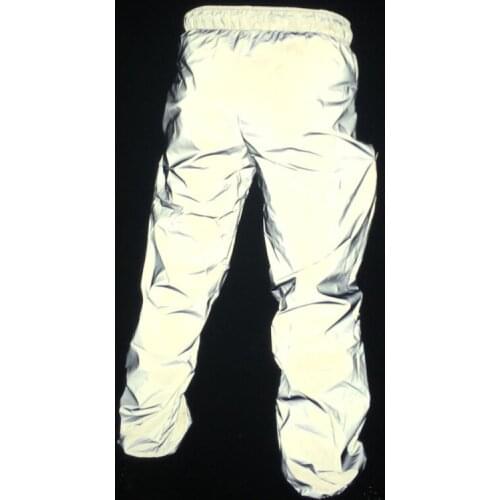 Night Light Joggers Streetswear Sweatpants Brand Mens Trousers 3M Reflective Pants Fluorescent 2021 Hip Hop Pants Casual Sports