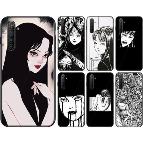 Horror Comic Tomie Silicone Cover For OPPO Reno 4 3 Pro 10X Zoom 2 Z F Realme ACE C2 X2 Pro 5G Phone Case