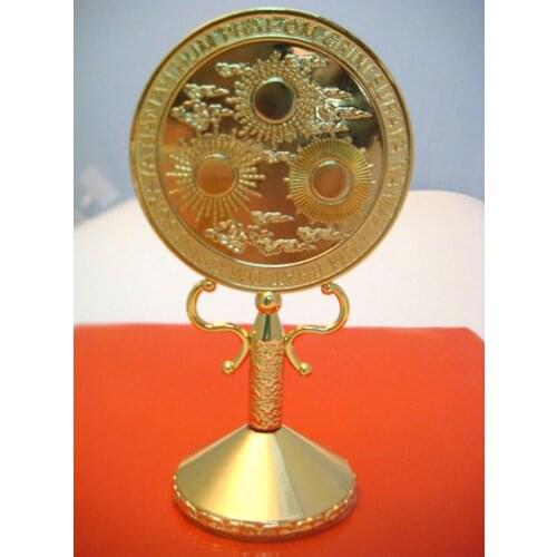 Feng Shui Three legged bird 3 the sun New Year H:5.9" Gifts Xmas Fengshui Gifts (L) R9004