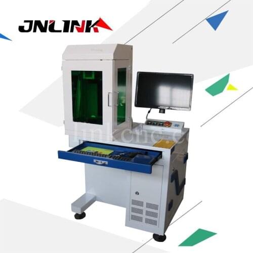 JNLINK cnc engraving machine cnc fiber marking machine 20w 30w 50w made in jinan cnc metal cutting laser fiber printer