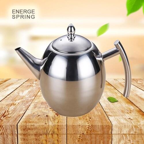 Stainless Steel Teapot Multi-Purpose Kettle Induction Cooker Boiling Water Pot Make Tea Pot With Filter Restaurant Home Tea Set