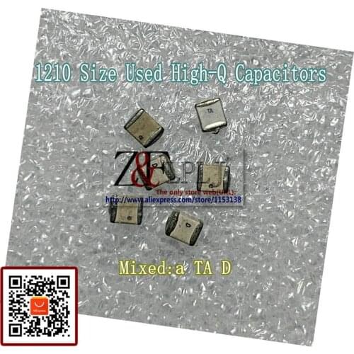 ATC100B Series Multilayer Capacitors 100B0R8BT500X 0.8pF 0R8B / ATC100B1R2BT500XT 1.2pF a1R2B / 1.3pF 500V a1R3C Used 20PCS/LOT