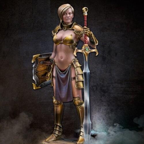 1/24 Ancient Female Warrior Keira Justice Blade Resin Character Model R97