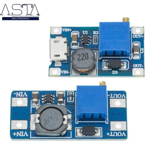 1pcs MT3608 2A Max DC-DC Step Up Power Module Booster Power Module