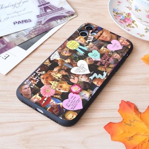 For iPhone Cullen Collage Print Soft Matt Apple iPhone Case