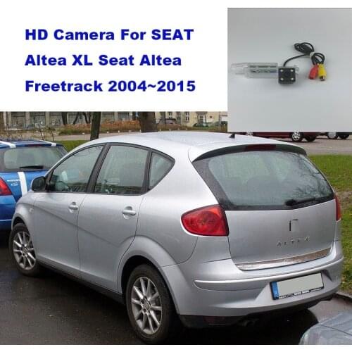 Yessun License plate rear camera For SEAT Altea XL Seat Altea Freetrack 2004~2015 Car Rear View camera Parking Assistance
