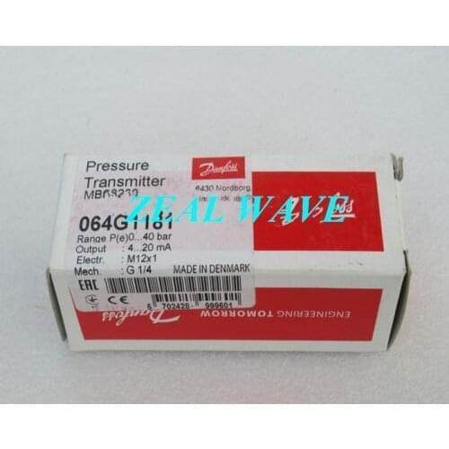 New Danfoss Pressure Switch MBS8250 Spot 064G1118 Genuine