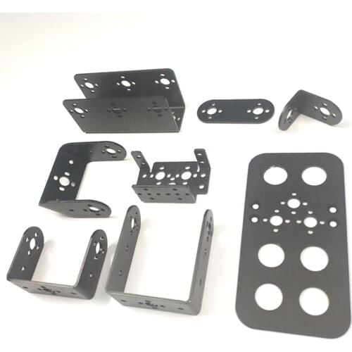 Steering Gear Pan Multifunctional Bracket 25T Arm Disc Mechanical Robot Servo Mount Set For Gimbal RC Car Boat MG995 MG996R
