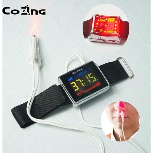 Wholesale Diabetic Supplies Laser Therapy Watch For Rhinitus Hypertension Diabetes Healthcare Apparatus