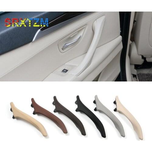 Car Inner Handle Interior Door Panel Pull Trim Cover For Bmw 5 Series F10 F18 520i 525i 528i 530