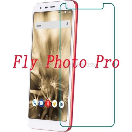 Smartphone 9H Tempered Glass for Fly Photo Pro GLASS Protective Film Screen Protector cover phone