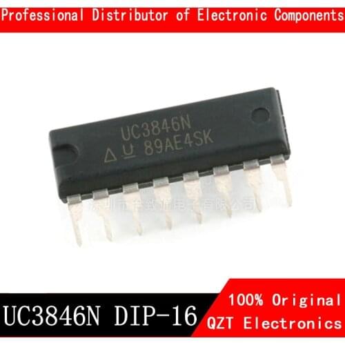 10pcs/lot UC3846N DIP16 UC3846 DIP 3846 DIP-16 new original In Stock