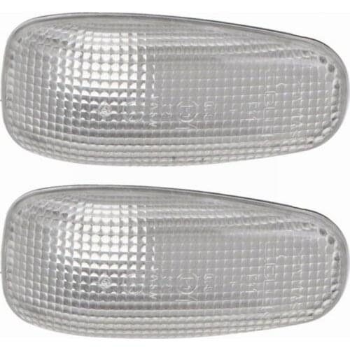 2Pcs Professional Car Turn Signal Side Repeater Light Cover Trim Guard 05124431AA for Dodge Ram passat b5 chrysler 300c Shell