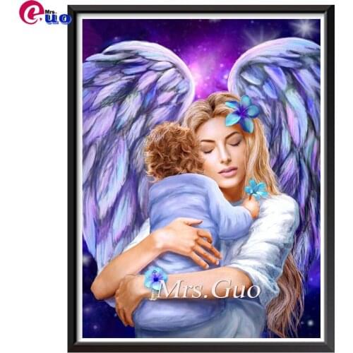 5D DIY diamond painting full square round rhinestone Medical Angel embroidery painting cross stitch mosaic angel baby home decor