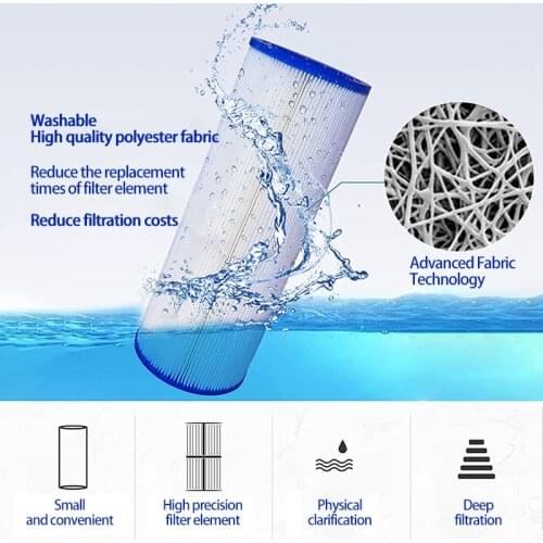 Swimming Pool Filter Cartridge For Bestway Size II/III/VI Replacement Filter For Swimming Pool Inflatable Pool Accessories