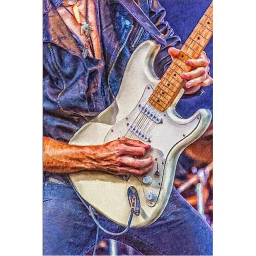 5D Diamond Embroidery DIY "Male stars and guitars" Full Square ,Diamond painting Cross Stitch Rhinestones Needlework Home Decor