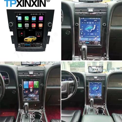 128G Carplay Car Multimedia Stereo Radio Bluetooth Android For Lincoln Navigator 2016 2017 GPS Navigation Player Audio Head Unit