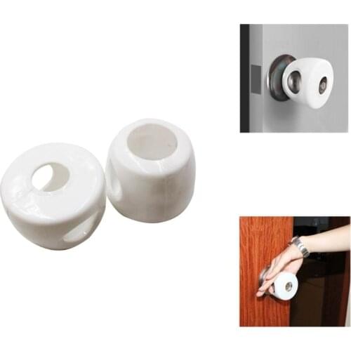 Kids Baby Door Knob Safety Cover Child Proof Lockable Drawer Handle Sleeve Children Safety Care Home Room Accessory
