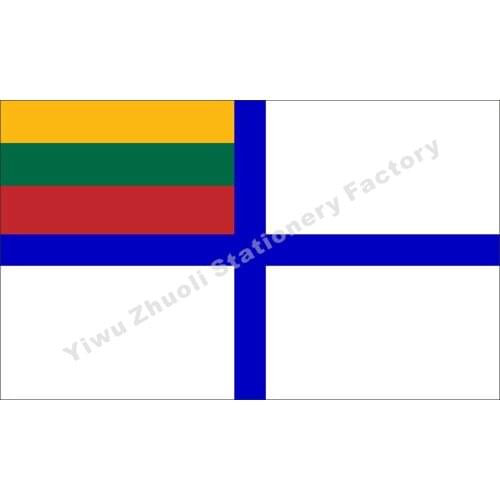 Lithuania Flag 150X90cm (3x5FT) 120g 100D Polyester Double Stitched High Quality Banner Free Shipping