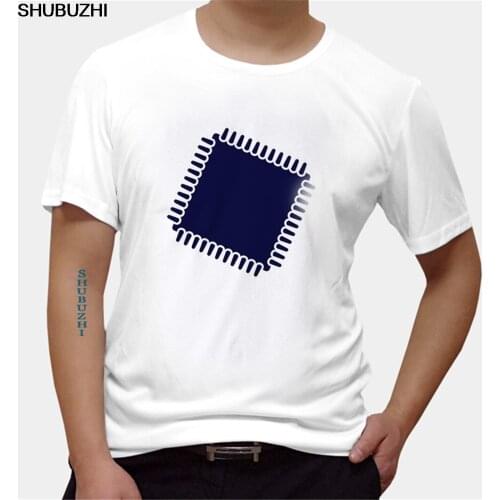 Tee Clothing Computer CPU Core Heart GEEK T-Shirt Nerd Freak Hacker PC Gamer Men T Shirt Tops 100% Cotton Tees Lowest Price Fun