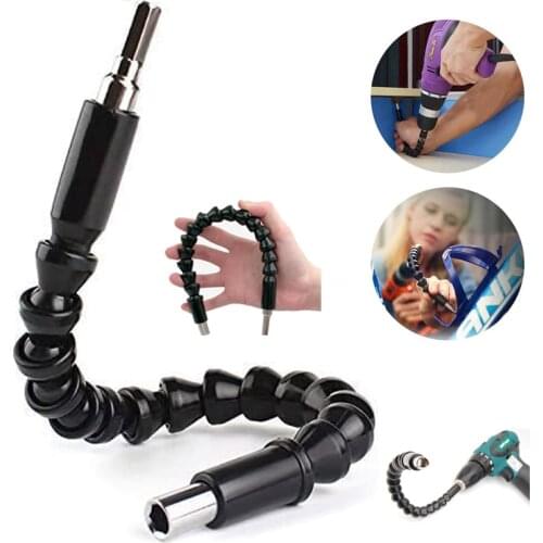 Flexible Electric Drill Screwdriver Bit Multifunctional Universal Snake Hose Cardan Shaft Connection Soft Extension Rod Link