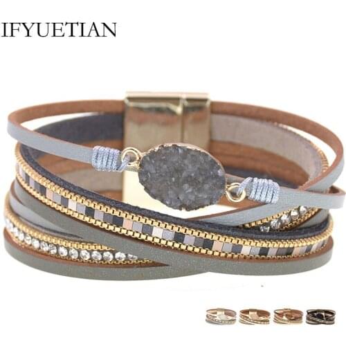 IFYUETIAN Wide Bracelets