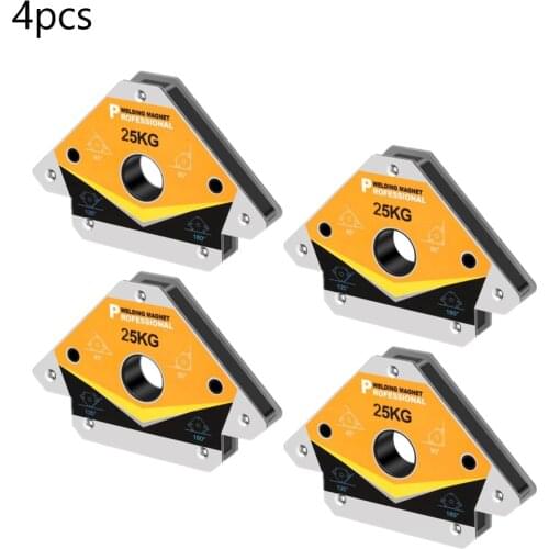 4pcs/set Magnetic Welding Holder Corner Positioner Soldering Locator for Angle Soldering Arrow Fixture Tools