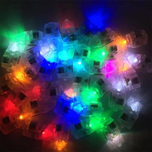 Mini Small LED Lamps Flash Balloon Light Garden Party Lantern Latex Balloons Paper Light Decoration Christmas Wedding Bir