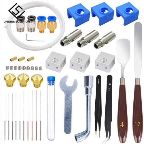 3D Print Removal Tools kit MK8 E3D MK10 complete 3D print finishing tool Retouch Use for 3d printer PLA resin printer model