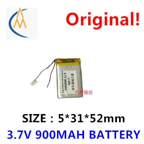 Brand new 3.7V polymer lithium battery 503152 900mAh GPS Bluetooth speaker / device / navigator
