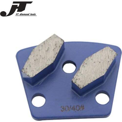 Trapezoid Durable Custom Diamond Grinding Tools For Concrete Floor Grinding Tools 9PCS Free Shipping