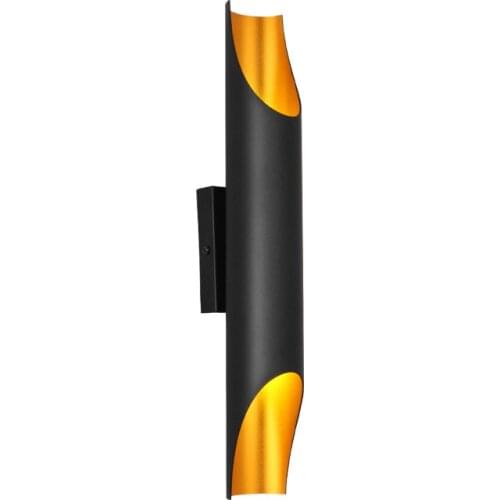 Vintage Wall Light Creative Bamboo Shaped Personality Bar Wall Lamp Cafe Dinning Room Bedroom Bedside Beveled metal Wall Lamp