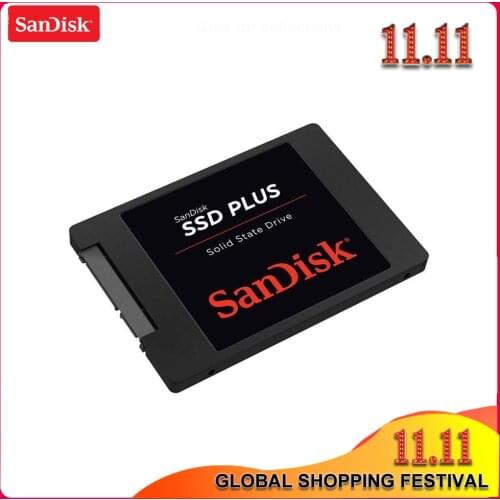 100% Original Sandisk SSD PLUS 240GB SATA 3 2.5 inch Internal Solid State Drive HDD Hard Disk HD SSD Notebook PC SSD 480GB