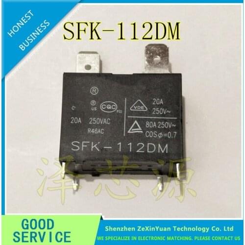 10PCS/LOT SFK-112DM G4A20A 20A 250VAC relay