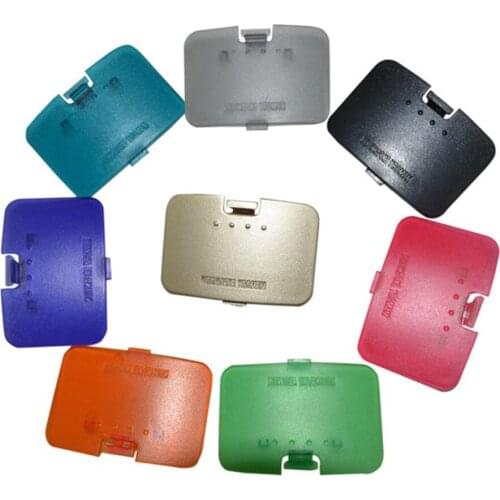 100 pcs Repair For N64 Door Cover Jumper Pak Lid Memory Expansion Pak For Nintend 64 Expansion pack Card slot cover doors cover