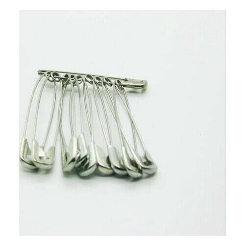 3000pcs 1.8cm/18mm Colored Small Silver Hijab Stainless Steel Safety Pins Pins Needles Free Shipping