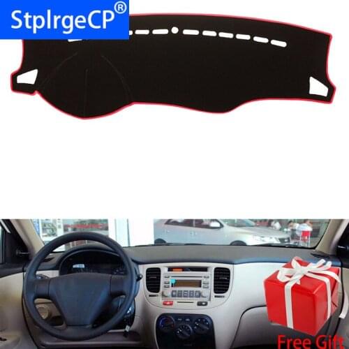 For Kia RIO 2005 2006 2007 Car Styling Dash Mat Dashmat Dashboard Sticker Cover Sun Shade Dash Board Cover Carpet