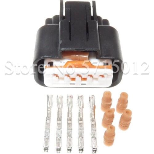 5 Hole PK605-05027 Waterproof Female Electrical Automotive Alternator Connector Socket For Mitsubishi