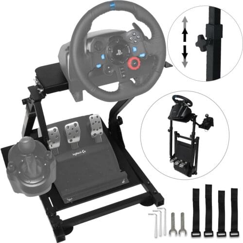 Racing Simulator Steering Wheel Stand For Logitech G29 PS4 G920 T300RS T500RS