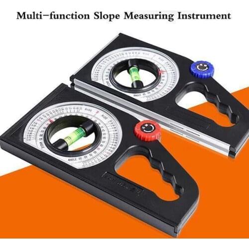 Magnetic Multi-function Slope Measuring Instrument Inclinometer Slope Angle Finder Protractor Tilt Level Meter Clinometer Gauge