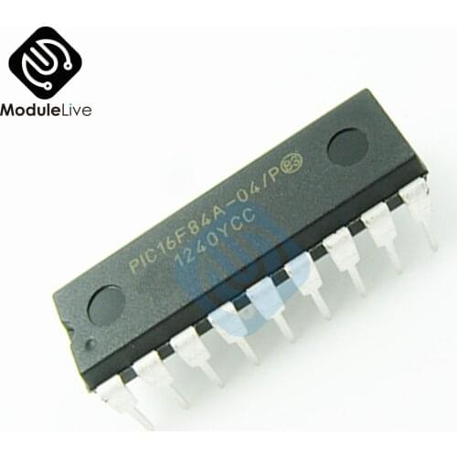 1PCS PIC16F84A-04/P PIC16F84A MICROCHIP DIP-18 CHIP IC