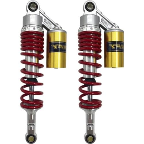 350mm 355mm 7mm Spring Universal Shock Absorbers Motorcycle for Honda Yamaha Suzuki Kawasaki Dirt Bikes Gokart ATV Moto CB750